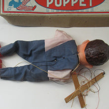 Load image into Gallery viewer, 1950s Marionette Vintage Puppet ANGELINA Barnsbury Original Box 
