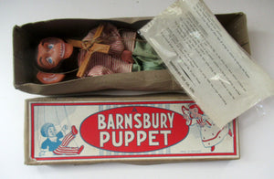 Barnsbury Marionette Puppet Totsy Monkey Original Box and Instructions