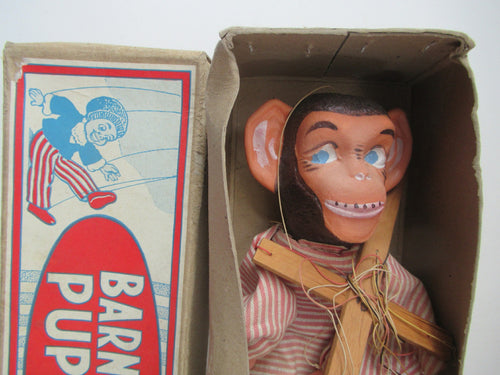 Barnsbury Marionette Puppet Totsy Monkey Original Box and Instructions