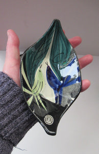 Highly Collectable Vintage Norwegian STAVANGERFLINT Abstract Bird Design Dish. Designed by Inger Waage