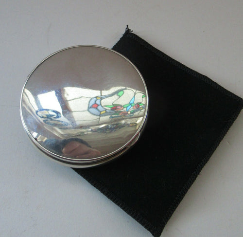 Vintage Solid Silver Powder Compact. Hallmarked 1926