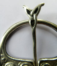Load image into Gallery viewer, SILVER Penannular Brooch by Iain MacCormick of Iona after Alexander Ritchie
