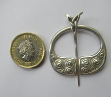 Load image into Gallery viewer, SILVER Penannular Brooch by Iain MacCormick of Iona after Alexander Ritchie

