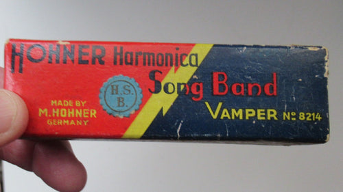 Hohner Vamper Song Band Mouth Organ. No 8212. Made in Germany