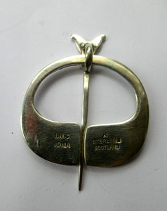 SILVER Penannular Brooch by Iain MacCormick of Iona after Alexander Ritchie