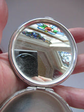 Load image into Gallery viewer, Vintage Solid Silver Powder Compact
