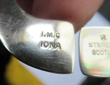 Load image into Gallery viewer, SILVER Penannular Brooch by Iain MacCormick of Iona after Alexander Ritchie
