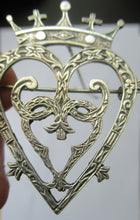 Load image into Gallery viewer, Vintage Edinburgh Hallmarked Solid Silver Scottish Luckenbooth Brooch
