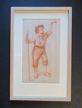Load image into Gallery viewer, 19th Century Dutch Red Chalk Drawing by Johannes Rijnbout
