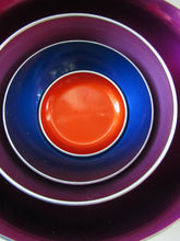 Load image into Gallery viewer, 1950s Four Emalox Norwegian Enamel Bowls
