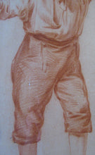 Load image into Gallery viewer, 19th Century Dutch Red Chalk Drawing by Johannes Rijnbout
