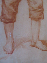 Load image into Gallery viewer, 19th Century Dutch Red Chalk Drawing by Johannes Rijnbout

