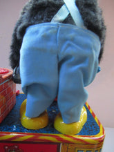 Load image into Gallery viewer, 1950s Blacksmith Bear Battery Tinplate Toy A1 Japanese
