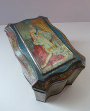 Load image into Gallery viewer, Antique Colman&#39;s Mustard Tin. Images of Queen Victoria, Transportation etc. c 1898
