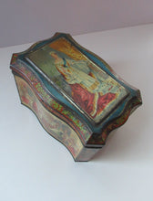Load image into Gallery viewer, Antique Colman&#39;s Mustard Tin. Images of Queen Victoria, Transportation etc. c 1898
