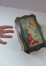 Load image into Gallery viewer, Antique Colman&#39;s Mustard Tin. Images of Queen Victoria, Transportation etc. c 1898
