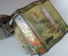 Load image into Gallery viewer, Antique Colman&#39;s Mustard Tin. Images of Queen Victoria, Transportation etc. c 1898
