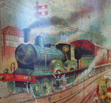 Load image into Gallery viewer, Antique Colman&#39;s Mustard Tin. Images of Queen Victoria, Transportation etc. c 1898

