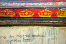 Load image into Gallery viewer, Antique Colman&#39;s Mustard Tin. Images of Queen Victoria, Transportation etc. c 1898
