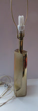 Load image into Gallery viewer, Huge Space Age 1960s Desk or Table Lamp. Two Tone Gold Coloured Metal
