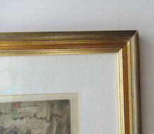 Load image into Gallery viewer, Frank Brangwyn Pencil Signed Etching The Mill Wheel Montreuil

