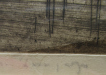 Load image into Gallery viewer, Frank Brangwyn Pencil Signed Etching The Mill Wheel Montreuil
