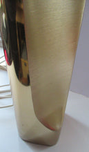 Load image into Gallery viewer, Huge Space Age 1960s Desk or Table Lamp. Two Tone Gold Coloured Metal
