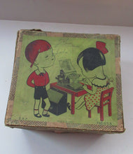 Load image into Gallery viewer, Tinplate German Toy Daisy Wheel Typewriter DRGM DRP Patent 1920s / 1930s 
