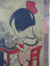 Load image into Gallery viewer, Tinplate German Toy Daisy Wheel Typewriter DRGM DRP Patent 1920s / 1930s 
