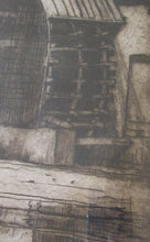 Load image into Gallery viewer, Frank Brangwyn Pencil Signed Etching The Mill Wheel Montreuil
