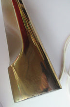 Load image into Gallery viewer, Huge Space Age 1960s Desk or Table Lamp. Two Tone Gold Coloured Metal
