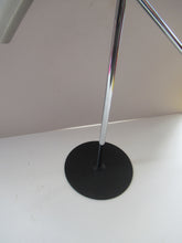 Load image into Gallery viewer, Vintage 1960s Italian Desk Lamp Table Lamp Prova Black  Silver
