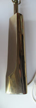 Load image into Gallery viewer, Huge Space Age 1960s Desk or Table Lamp. Two Tone Gold Coloured Metal
