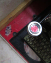 Load image into Gallery viewer, Tinplate German Toy Daisy Wheel Typewriter DRGM DRP Patent 1920s / 1930s 

