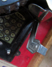 Load image into Gallery viewer, Tinplate German Toy Daisy Wheel Typewriter DRGM DRP Patent 1920s / 1930s 
