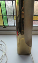Load image into Gallery viewer, Huge Space Age 1960s Desk or Table Lamp. Two Tone Gold Coloured Metal
