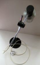 Load image into Gallery viewer, Vintage 1960s Italian Desk Lamp Table Lamp Prova Black  Silver
