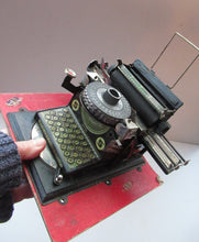 Load image into Gallery viewer, Tinplate German Toy Daisy Wheel Typewriter DRGM DRP Patent 1920s / 1930s 

