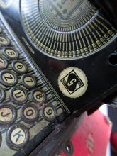 Load image into Gallery viewer, Tinplate German Toy Daisy Wheel Typewriter DRGM DRP Patent 1920s / 1930s 

