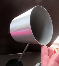 Load image into Gallery viewer, Vintage 1960s Italian Desk Lamp Table Lamp Prova Black  Silver
