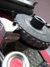 Load image into Gallery viewer, Tinplate German Toy Daisy Wheel Typewriter DRGM DRP Patent 1920s / 1930s 
