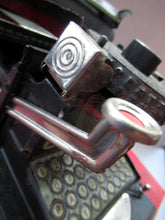 Load image into Gallery viewer, Tinplate German Toy Daisy Wheel Typewriter DRGM DRP Patent 1920s / 1930s 
