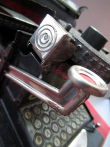 Tinplate German Toy Daisy Wheel Typewriter DRGM DRP Patent 1920s / 1930s 