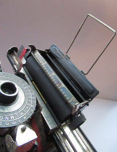 Tinplate German Toy Daisy Wheel Typewriter DRGM DRP Patent 1920s / 1930s 