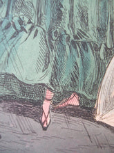 Load image into Gallery viewer, 1820s Original Georgian Print Fashion Satire on Large Hats William Heath
