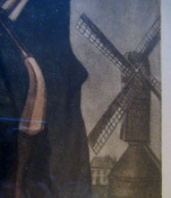 Load image into Gallery viewer, ANTIQUE MEZZOTINT Print by Valentine Green after Lemuel Francis Abbott: BLACKHEATH GOLFER
