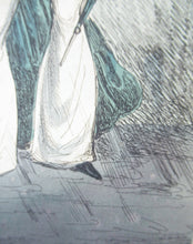 Load image into Gallery viewer, 1820s Original Georgian Print Fashion Satire on Large Hats William Heath
