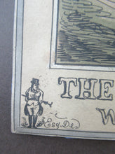 Load image into Gallery viewer, 1820s Original Georgian Print of King George IV. The Slap up Swell
