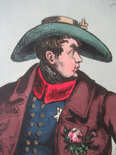Load image into Gallery viewer, 1820s Original Georgian Print of King George IV. The Slap up Swell
