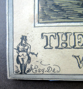 1820s Original Georgian Print of King George IV. The Slap up Swell
